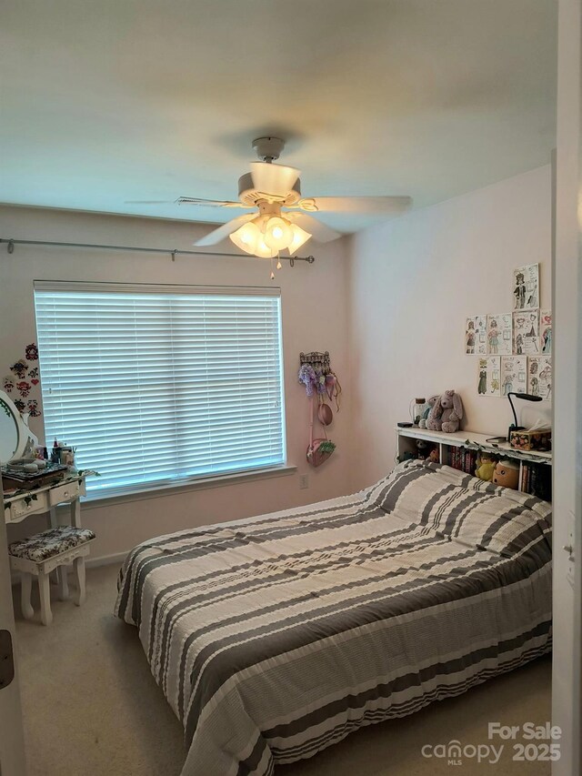 10825 Traders Ct, Davidson, NC 28036 - carpeted bedroom with ceiling fan