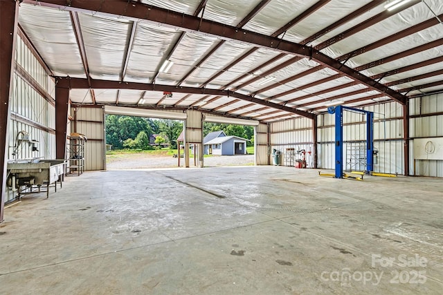3724 County Home Rd, Conover, NC 28613 - view of garage