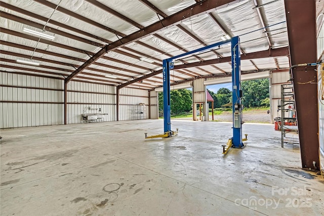3724 County Home Rd, Conover, NC 28613 - view of garage