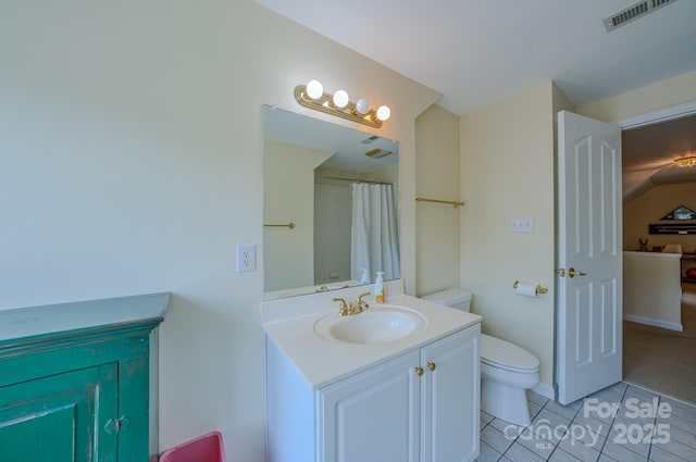 8 Creekside Way, Asheville, NC 28804 - bathroom with tile patterned flooring and vanity
