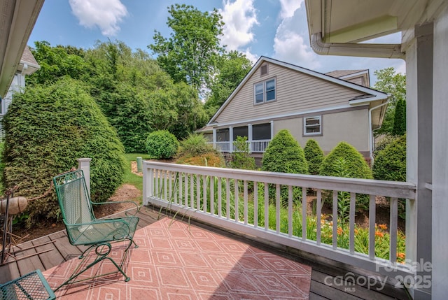 8 Creekside Way, Asheville, NC 28804 - view of balcony