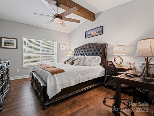 714 Bolt Rd, Lake Lure, NC 28746 - bedroom with hardwood / wood-style flooring, a ceiling fan, and a desk