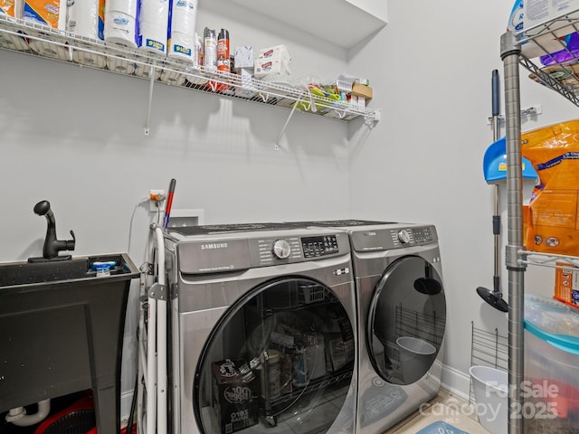 714 Bolt Rd, Lake Lure, NC 28746 - washroom with washer and clothes dryer