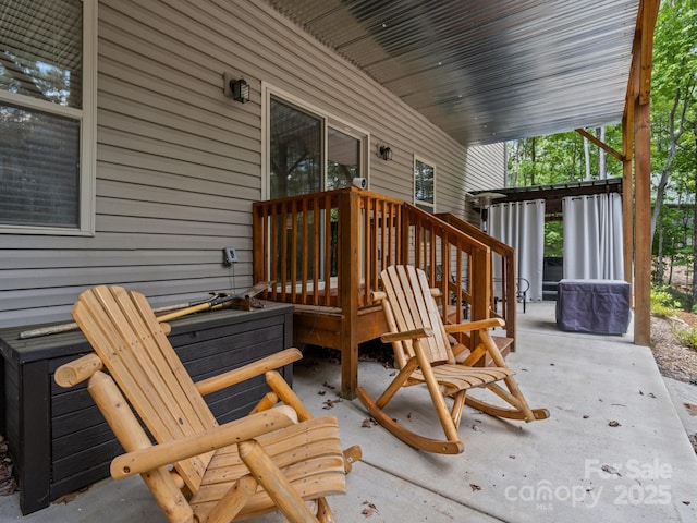 714 Bolt Rd, Lake Lure, NC 28746 - view of patio