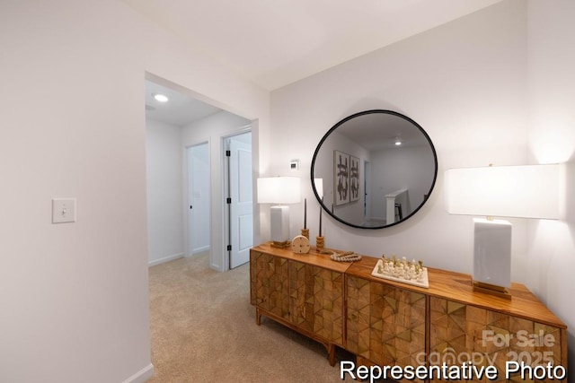 622 Station St Unit 48, Clover, SC 29710 - corridor with carpet floors and recessed lighting