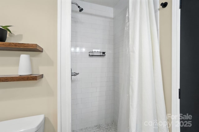 1778 N Ingleside Farm Rd, Iron Station, NC 28080 - full bathroom with a shower stall and toilet