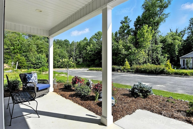 255 Eagles Lndg, Morganton, NC 28655 - view of covered porch