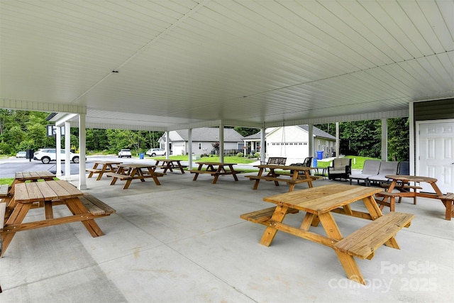 255 Eagles Lndg, Morganton, NC 28655 - view of patio with an outdoor structure