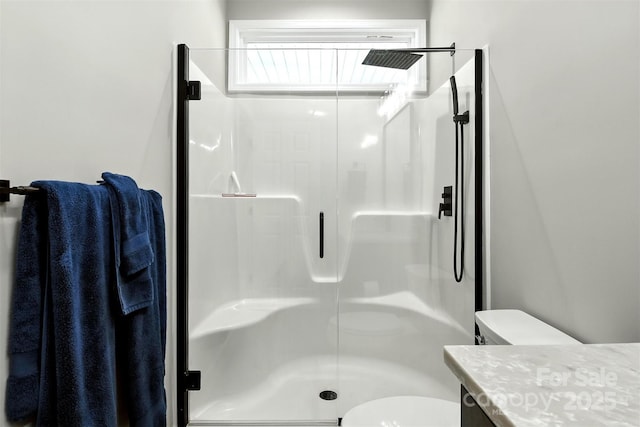 255 Eagles Lndg, Morganton, NC 28655 - bathroom with a shower stall and vanity