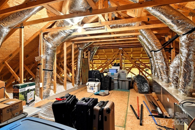 255 Eagles Lndg, Morganton, NC 28655 - view of unfinished attic