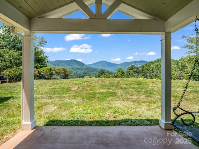 198 Sugarbush Pt, Lake Lure, NC 28746 - view of mountain backdrop