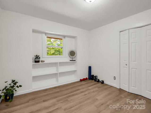 1463 Carolina Dr, Tryon, NC 28782 - interior space with wood finished floors and a closet
