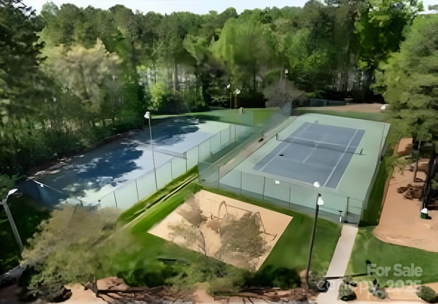 2621 Brightmoor Ridge Dr, Matthews, NC 28105 - view of tennis court