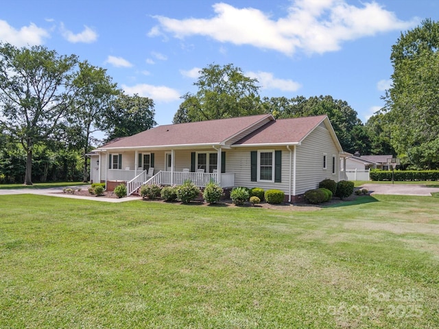 1302 Hawthorne Rd, Lancaster, SC 29720 - single story home with a porch and a front yard