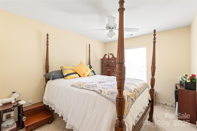 8618 Redding Glen Ave, Charlotte, NC 28216 - carpeted bedroom with ceiling fan