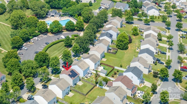 8618 Redding Glen Ave, Charlotte, NC 28216 - aerial view of residential area