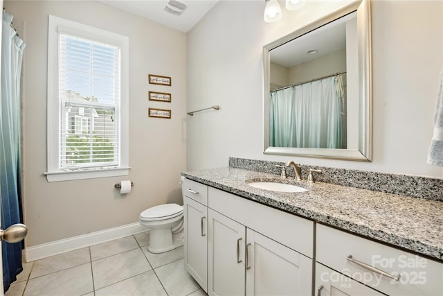 221 N Centurion Ln, Mount Holly, NC 28120 - full bath with vanity and tile patterned flooring