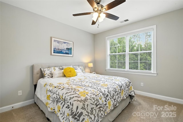 221 N Centurion Ln, Mount Holly, NC 28120 - bedroom with carpet and ceiling fan