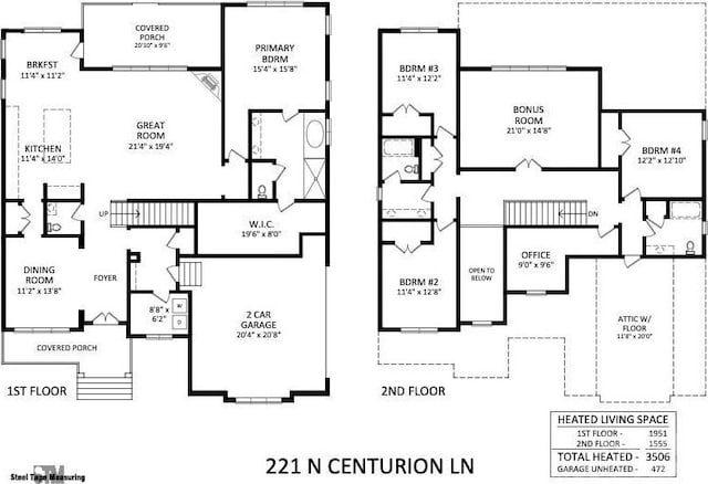 221 N Centurion Ln, Mount Holly, NC 28120 - view of home floor plan