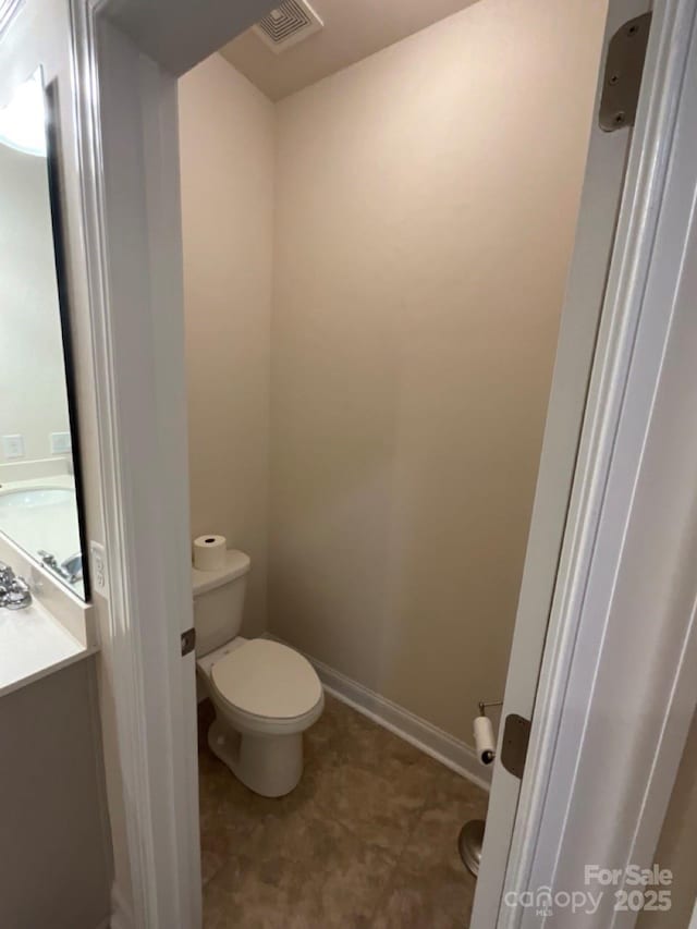 11608 Founders Park Ln, Pineville, NC 28134 - bathroom featuring toilet and vanity