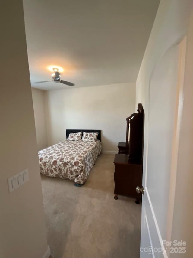 11608 Founders Park Ln, Pineville, NC 28134 - bedroom featuring carpet floors and ceiling fan