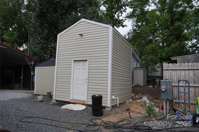 114 Redwood Trl, Mount Gilead, NC 27306 - view of outbuilding