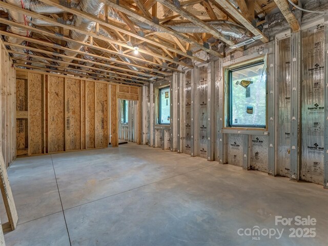 285 Poplar Crest Dr, Pisgah Forest, NC 28768 - misc room with concrete flooring