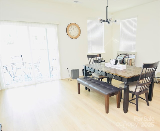 12209 Riceland Way, Midland, NC 28107 - dining room featuring light wood-type flooring