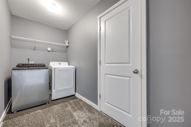 365 Battery Cir, Clover, SC 29710 - washroom with washer and dryer and carpet flooring