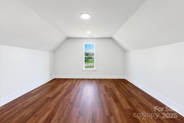 108 Augusta Ln, Shelby, NC 28150 - bonus room with lofted ceiling and dark wood finished floors