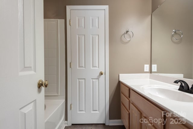 10613 Prairie Ridge Ln, Charlotte, NC 28213 - full bath with vanity and shower / bathtub combination