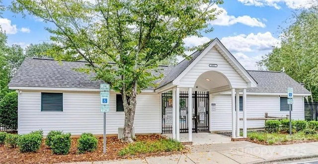10613 Prairie Ridge Ln, Charlotte, NC 28213 - view of front of property featuring roof with shingles