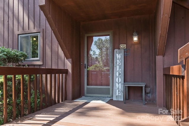 107 Cedar Forest Trl Unit 107, Asheville, NC 28803 - entrance to property with board and batten siding