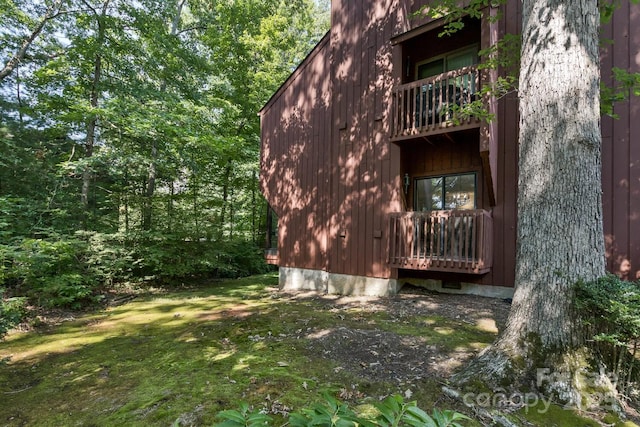 107 Cedar Forest Trl Unit 107, Asheville, NC 28803 - view of home's exterior featuring a balcony