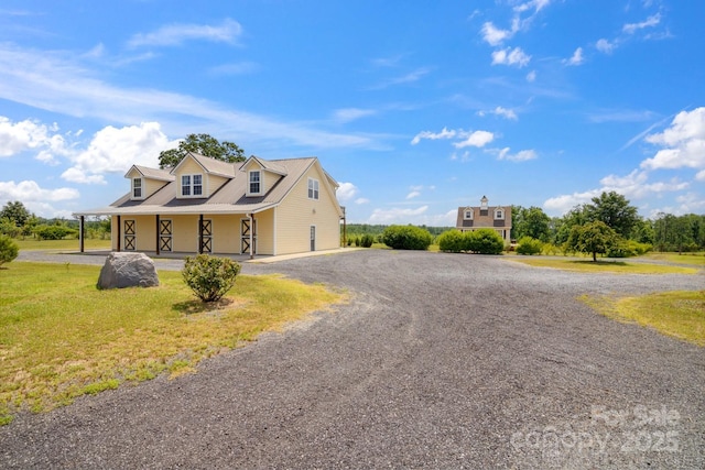 585 Clearwater Lake Rd, Kershaw, SC 29067 - view of front facade with covered porch