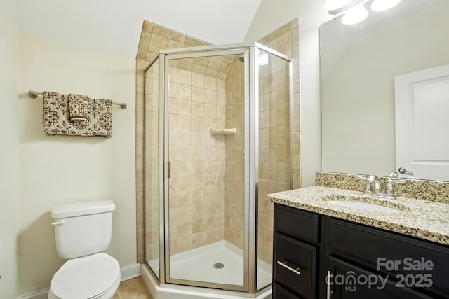 8275 Normandy Rd, Denver, NC 28037 - bathroom featuring vanity and a stall shower