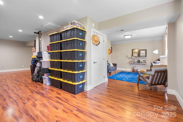 12 Buckshot Ridge Dr, Asheville, NC 28804 - interior space with light wood-style flooring and recessed lighting