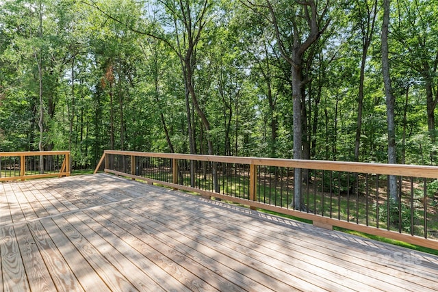 510 State Rd, China Grove, NC 28023 - deck with a forest view
