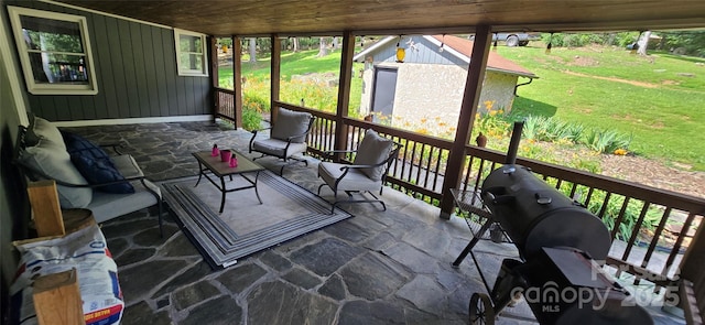 414 Pine Cove Rd, Old Fort, NC 28762 - view of sunroom
