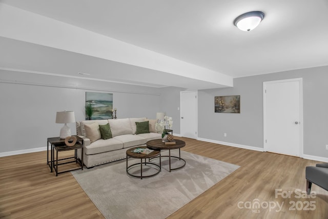 1623 Lumarka Dr, Charlotte, NC 28212 - living area featuring wood finished floors