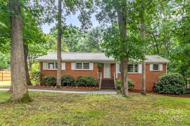 1623 Lumarka Dr, Charlotte, NC 28212 - ranch-style house with brick siding