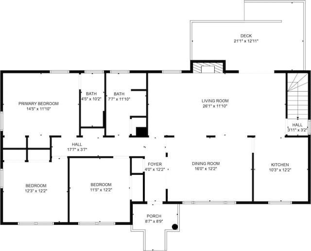 1623 Lumarka Dr, Charlotte, NC 28212 - view of room layout