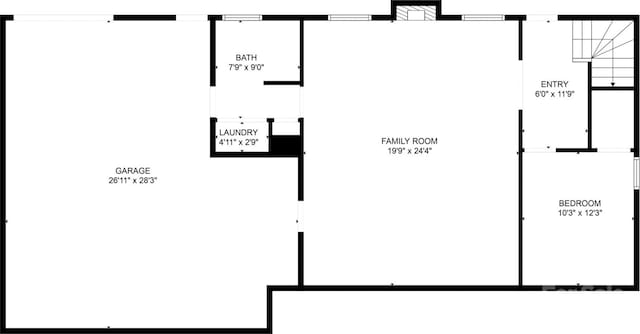 1623 Lumarka Dr, Charlotte, NC 28212 - view of room layout