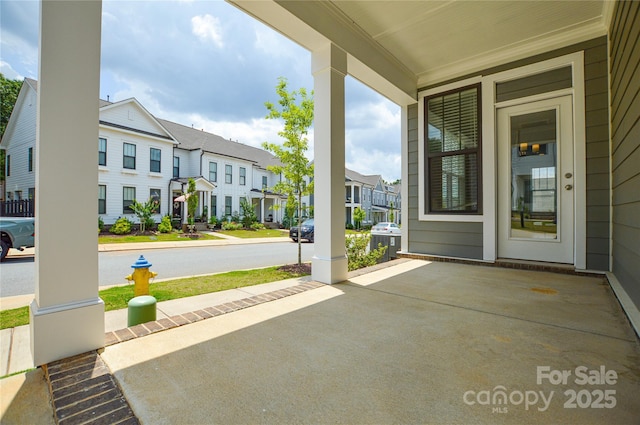 10149 Meeting House Dr NW, Huntersville, NC 28078 - porch with a residential view