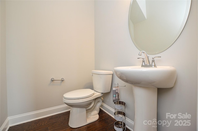 10149 Meeting House Dr NW, Huntersville, NC 28078 - bathroom with wood finished floors and baseboards