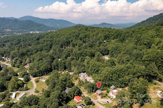 109 Azalea Ave, Swannanoa, NC 28778 - aerial view of a forest and mountains