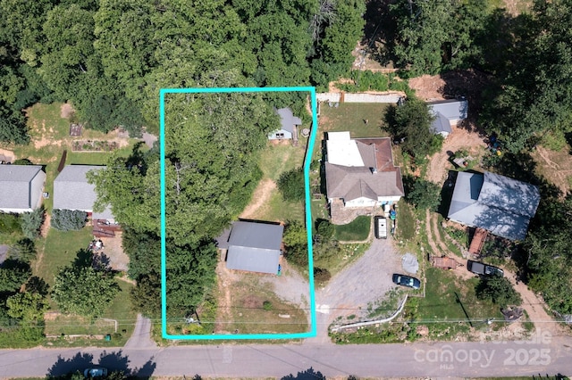 109 Azalea Ave, Swannanoa, NC 28778 - aerial view of residential area with property boundaries highlighted