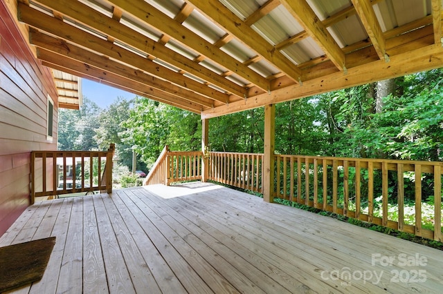 109 Azalea Ave, Swannanoa, NC 28778 - deck featuring view of scattered trees