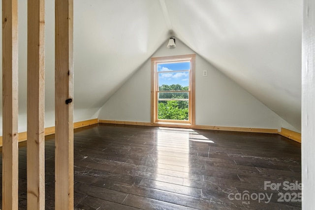 109 Azalea Ave, Swannanoa, NC 28778 - bonus room with dark wood finished floors and lofted ceiling