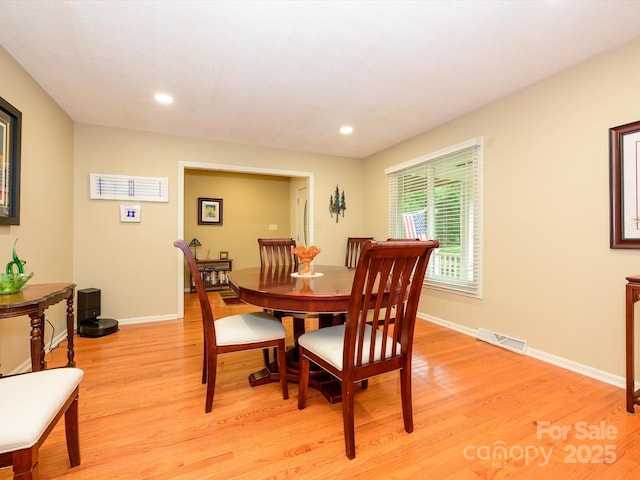 1047 Honeybee Trl, Fort Mill, SC 29715 - dining area with light wood finished floors and recessed lighting